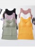 Lace Tank Top W/ Padded Chest Support 